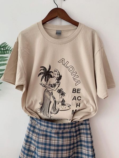 women's t-shirt vip hjn aloha beach mode slogan tumblr fashion sayings casual tee white yellow
women's t-shirt vip hjn aloha beach mode slogan tumblr fashion sayings casual tee white yellow