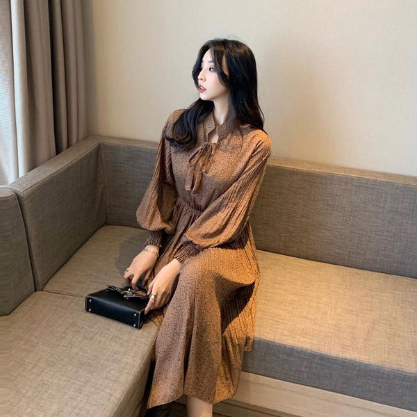 casual dresses coigarsam women dress floral print chiffon lantern sleeve belt coffee black robe vestidos, Black;gray
casual dresses coigarsam women dress floral print chiffon lantern sleeve belt coffee black robe vestidos, Black;gray