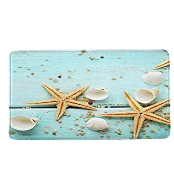 starfish seashell theme design non slip bathmat, doormat, bathroom bath floor kitchen area door entrance rugs mat, super soft fl carpets
starfish seashell theme design non slip bathmat, doormat, bathroom bath floor kitchen area door entrance rugs mat, super soft fl carpets