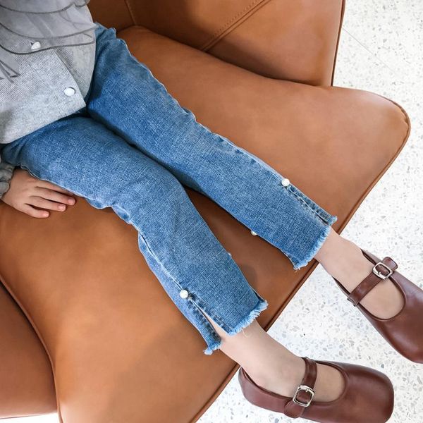 jeans children's girls 2021 autumn korean kids fashion denim trousers baby girl cowboy pants pearl 2-8 year, Blue
jeans children's girls 2021 autumn korean kids fashion denim trousers baby girl cowboy pants pearl 2-8 year, Blue