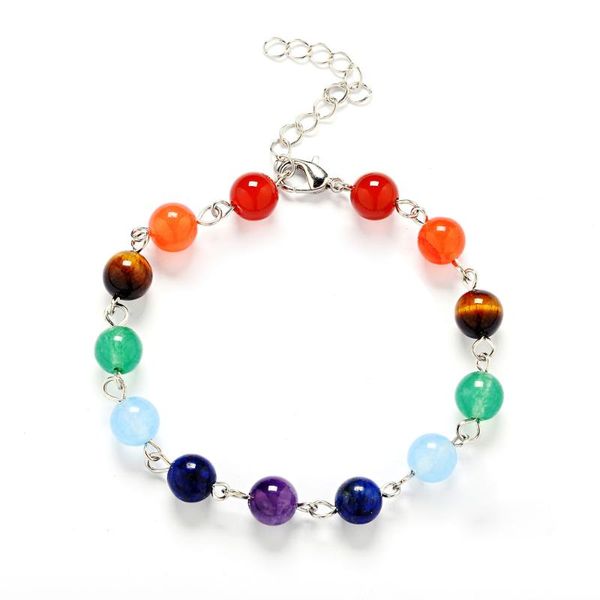 beaded, strands yoga 7 chakra reiki bracelets natural quartz crystal regalite stone beaded metal link jewelry female friendship women bracel, Black
beaded, strands yoga 7 chakra reiki bracelets natural quartz crystal regalite stone beaded metal link jewelry female friendship women bracel, Black