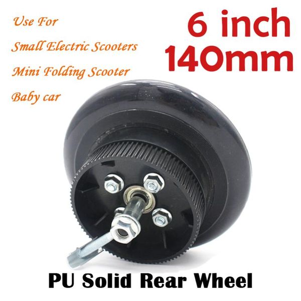 6inch 5.5inch pu 140mm rear wheels with drive gear and brake kit tire tube or solid tyre for electric scooter wheel chair truck motorcycle &
6inch 5.5inch pu 140mm rear wheels with drive gear and brake kit tire tube or solid tyre for electric scooter wheel chair truck motorcycle &