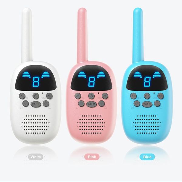 walkie talkie mini portable toy with 2 way radio reach max 3km & adjustable band channel scan game interctoion 3 colors options
walkie talkie mini portable toy with 2 way radio reach max 3km & adjustable band channel scan game interctoion 3 colors options