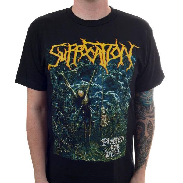 men's t-shirts authentic suffocation pierce from withing death metal t-shirt s-2xl, White;black
men's t-shirts authentic suffocation pierce from withing death metal t-shirt s-2xl, White;black