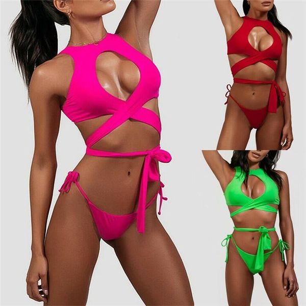 bikini solid strappy bandage bikinis push up swimwear bandeau brazilian bodysuit swimsuit bathing suit maillot de bain one-piece suits
bikini solid strappy bandage bikinis push up swimwear bandeau brazilian bodysuit swimsuit bathing suit maillot de bain one-piece suits