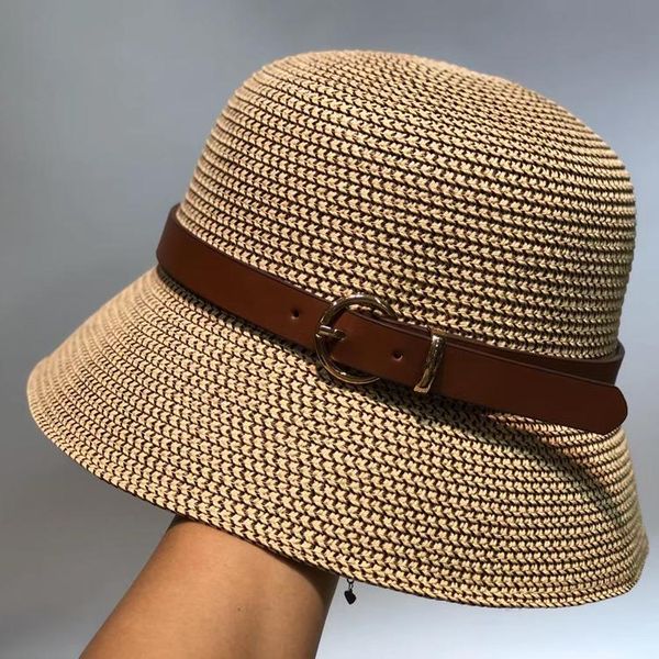 straw hat french elegant retro summer small brim sunshade female sunscreen fisherman foldable sun wide hats, Blue;gray
straw hat french elegant retro summer small brim sunshade female sunscreen fisherman foldable sun wide hats, Blue;gray