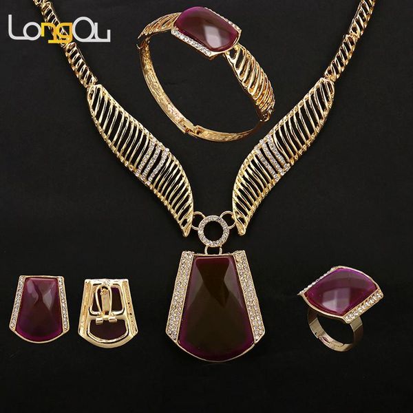 earrings & necklace crown ring is an engagement/wedding commitment for women's birthday gifts in the fashion zinc alloy purple rhinesto, Silver
earrings & necklace crown ring is an engagement/wedding commitment for women's birthday gifts in the fashion zinc alloy purple rhinesto, Silver