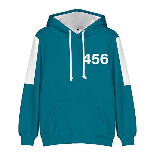 squid game korean drama male host park haixiu 218 number 3d digital printing hooded sweater jacket sports, Black
squid game korean drama male host park haixiu 218 number 3d digital printing hooded sweater jacket sports, Black