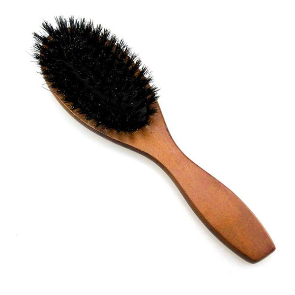 hair brushes professional massage comb home supplies wooden handle mini size styling tool boar bristle paddle anti-static brush, Silver
hair brushes professional massage comb home supplies wooden handle mini size styling tool boar bristle paddle anti-static brush, Silver