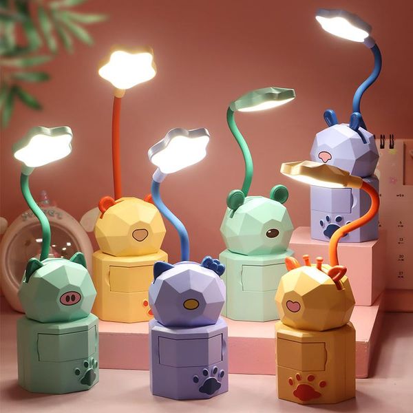 table lamps usb rechargeable children's student dormitory read eye protection small night lamp creative cartoon drawer storage led desk
table lamps usb rechargeable children's student dormitory read eye protection small night lamp creative cartoon drawer storage led desk