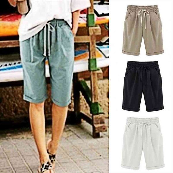 summer casual drawstring elastic women shorts knee length bermuda large size plus 5xl, White;black
summer casual drawstring elastic women shorts knee length bermuda large size plus 5xl, White;black