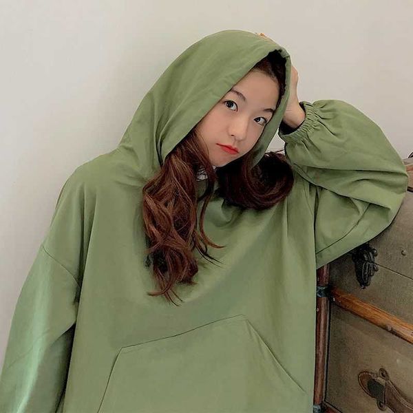 hooded sweater women super fire korean version of pure cotton spring and autumn thin fashion loose mid-length coat 210526, Black
hooded sweater women super fire korean version of pure cotton spring and autumn thin fashion loose mid-length coat 210526, Black