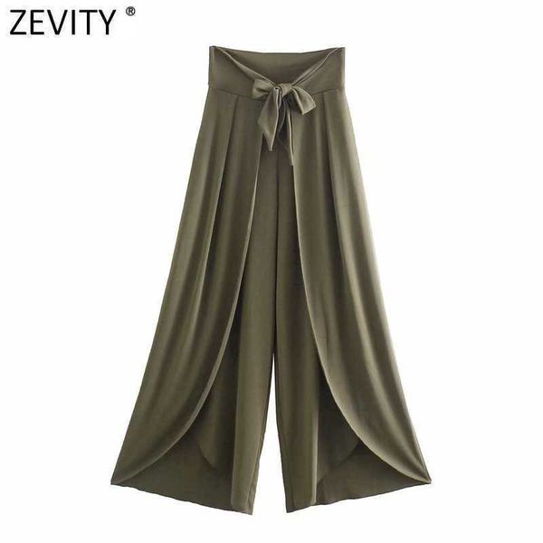zevity women vintage solid color front bow tied hem irregular wide leg pants retro femme chic ankle length sarong trousers p1013 210603, Black;white
zevity women vintage solid color front bow tied hem irregular wide leg pants retro femme chic ankle length sarong trousers p1013 210603, Black;white