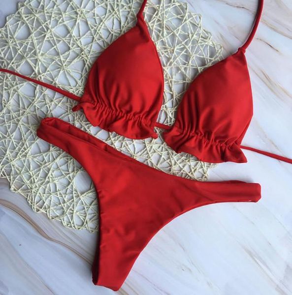 women's swimwear summer women bandage bikini sets thong bottom set beach push-up ladies lace up swimsuit beachwear, White;black
women's swimwear summer women bandage bikini sets thong bottom set beach push-up ladies lace up swimsuit beachwear, White;black