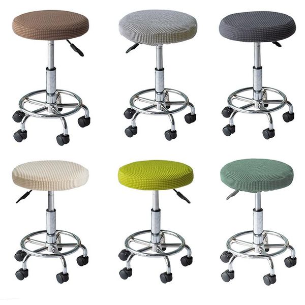 round chair cover bar stool elastic seat dining case solid color protector for home office slipcovers covers
round chair cover bar stool elastic seat dining case solid color protector for home office slipcovers covers