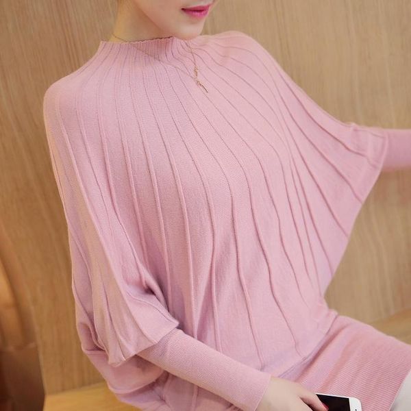 women's sweaters autumn winter women 2021 casual fashion knitted jumpers female batwing sleeve long sweater dresses pullovers, White;black
women's sweaters autumn winter women 2021 casual fashion knitted jumpers female batwing sleeve long sweater dresses pullovers, White;black