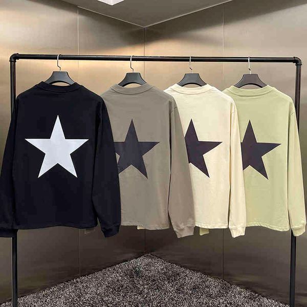 men's hoodies & sweatshirts men's autumn long sleeve sweatshirt jerry lorenzo fashion brand five pointed star print hip hop loose, Black
men's hoodies & sweatshirts men's autumn long sleeve sweatshirt jerry lorenzo fashion brand five pointed star print hip hop loose, Black