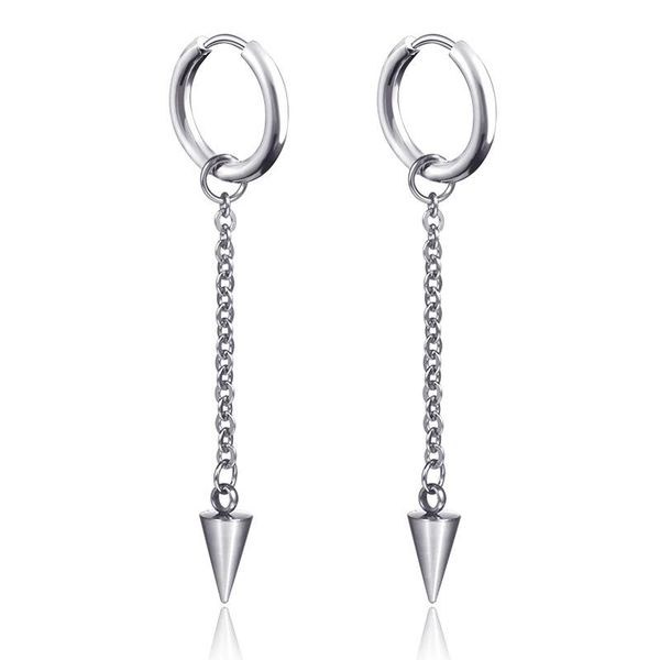dangle & chandelier 1 pair 2pc titanium steel link chain long tassel awl drop earrings for men rock jewelry with or without ear hole, Silver
dangle & chandelier 1 pair 2pc titanium steel link chain long tassel awl drop earrings for men rock jewelry with or without ear hole, Silver