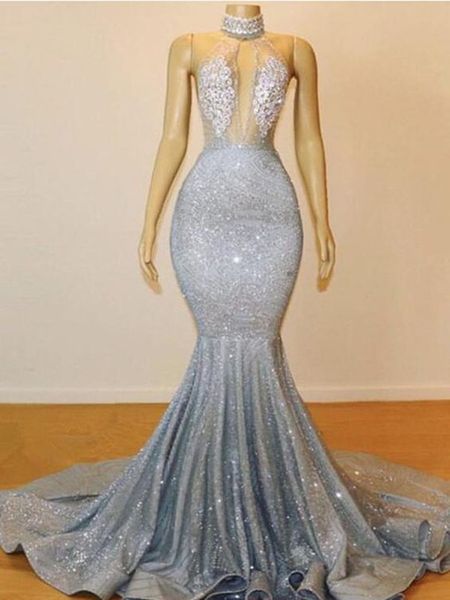 2021 plus size arabic aso ebi silver mermaid prom dresses lace backless sequined evening formal party second reception gowns dress zj204, Black
2021 plus size arabic aso ebi silver mermaid prom dresses lace backless sequined evening formal party second reception gowns dress zj204, Black