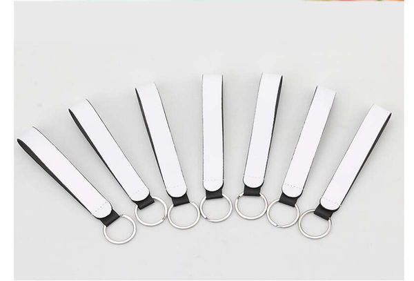 dhl300pcs bag parts sublimation diy white blank pu leather long strip keychain, Black
dhl300pcs bag parts sublimation diy white blank pu leather long strip keychain, Black