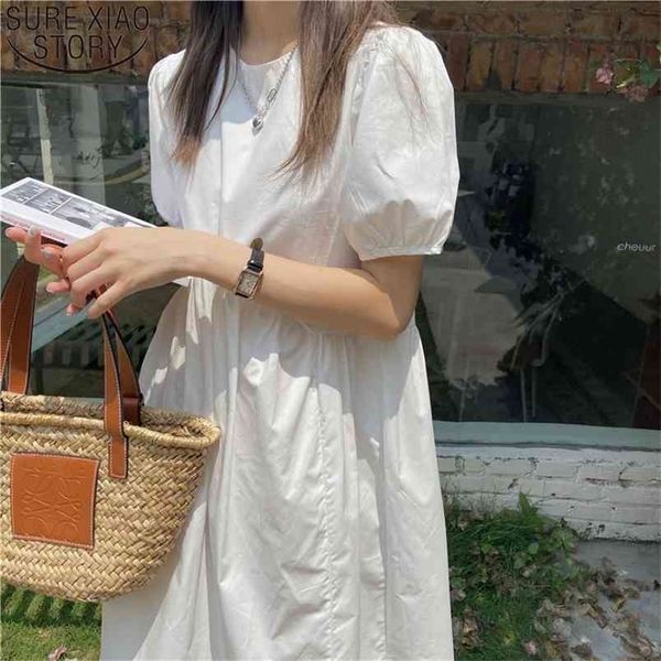 summer long dress korean chic round collar solid short puff sleeves maxi es for women plus size loose casual 14516 210506, Black;gray
summer long dress korean chic round collar solid short puff sleeves maxi es for women plus size loose casual 14516 210506, Black;gray