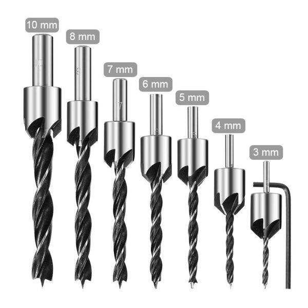 professional drill bits 4pcs/7pcs flute countersink drills countersunk head drilling bit set 3 tips woodworking 3,4,5,6,7,8,10mm
professional drill bits 4pcs/7pcs flute countersink drills countersunk head drilling bit set 3 tips woodworking 3,4,5,6,7,8,10mm