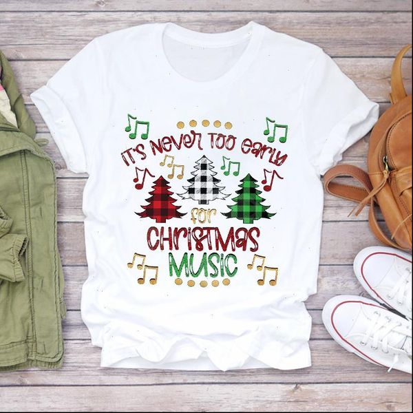 women t shirts christmas plaid letter tree sweet clothing holiday print lady tshirt ladies graphic female tee shirt, White
women t shirts christmas plaid letter tree sweet clothing holiday print lady tshirt ladies graphic female tee shirt, White