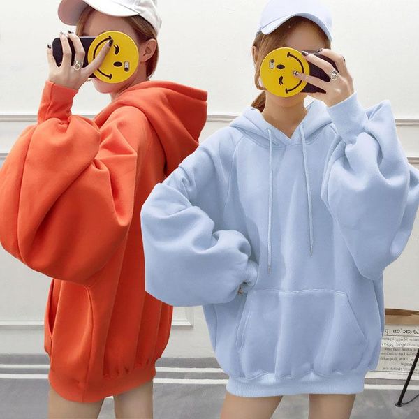 women's hoodies & sweatshirts female casual solid loose long sleeve oversized 1pc women autumn winter pullovers, Black
women's hoodies & sweatshirts female casual solid loose long sleeve oversized 1pc women autumn winter pullovers, Black