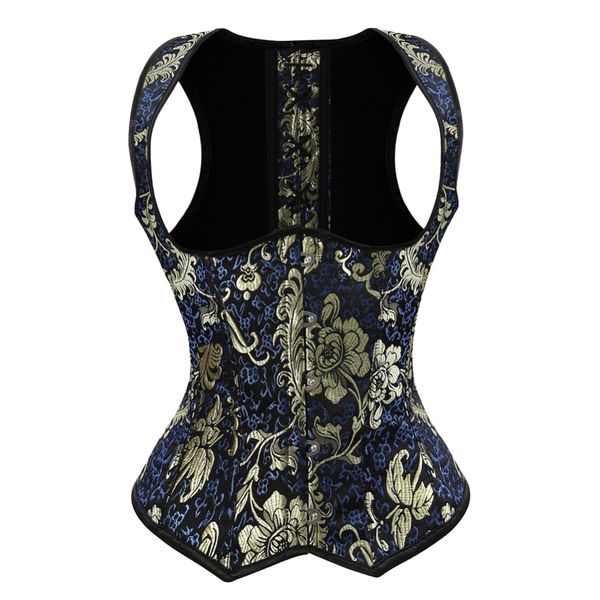 gothic waist cincher underbust corset lace up boned straps lingerie gold jacquard vest plus size s-6xl, Black;white
gothic waist cincher underbust corset lace up boned straps lingerie gold jacquard vest plus size s-6xl, Black;white