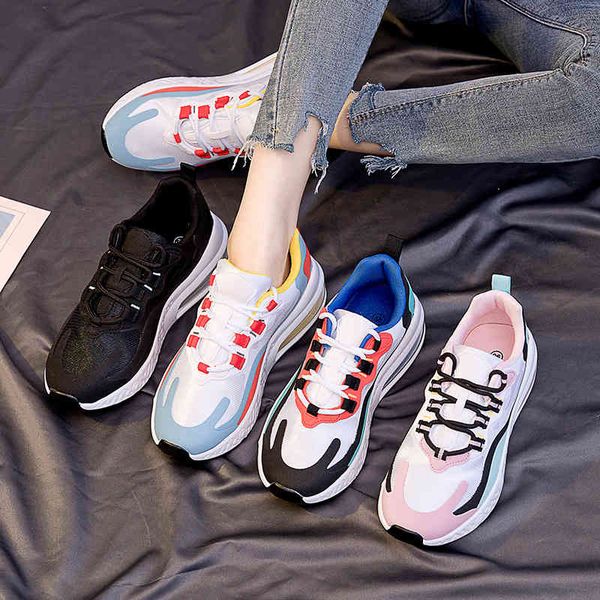 270 mesh resistant sneakers women's 2021 spring and autumn new leisure running shoes fashionable air cushion
270 mesh resistant sneakers women's 2021 spring and autumn new leisure running shoes fashionable air cushion