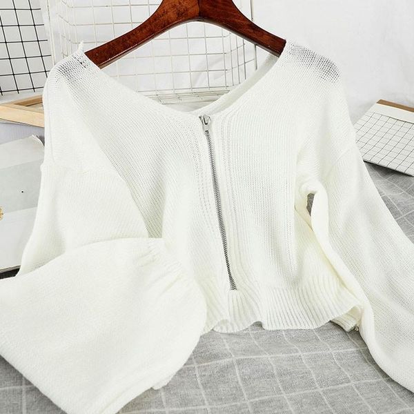 women's jackets ftlzz elegant female zipper solid knitted sweater coat casual holiday loose long sleeve warm winter, Black;brown
women's jackets ftlzz elegant female zipper solid knitted sweater coat casual holiday loose long sleeve warm winter, Black;brown