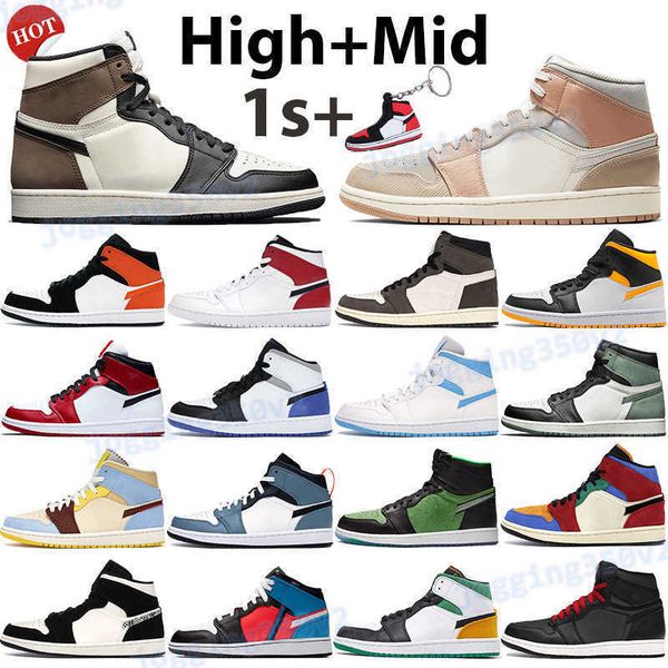 high jumpman 1 basketball shoes dark mocha travis scotts 1s mens sneakers mid unc chicago white gym red black red bred toe women trainers
high jumpman 1 basketball shoes dark mocha travis scotts 1s mens sneakers mid unc chicago white gym red black red bred toe women trainers