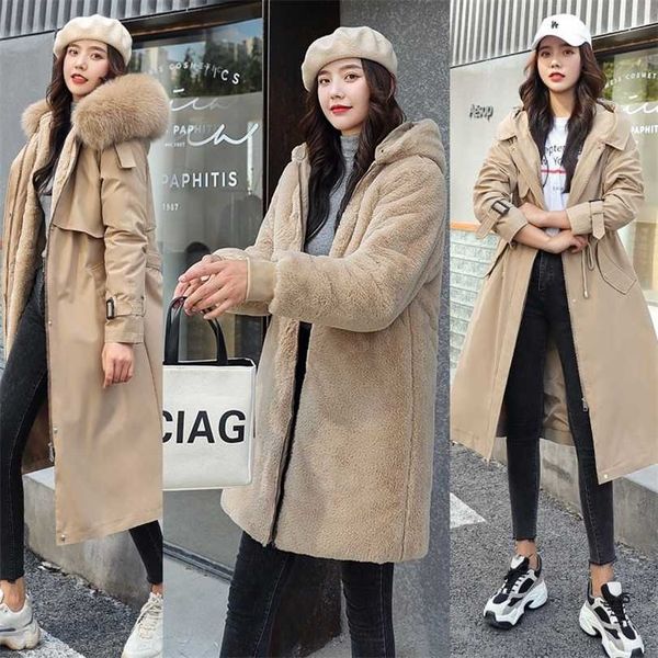 fitaylor winter women jackets warm fleece hooded coats -30 degree long thickness parkas plus size large fur collar snowoutwear 211011, Black
fitaylor winter women jackets warm fleece hooded coats -30 degree long thickness parkas plus size large fur collar snowoutwear 211011, Black