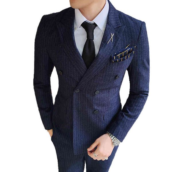 men's suits & blazers 3 sets of men's wedding , high-grade striped formal with boutique jacket vest and trousers, White;black
men's suits & blazers 3 sets of men's wedding , high-grade striped formal with boutique jacket vest and trousers, White;black
