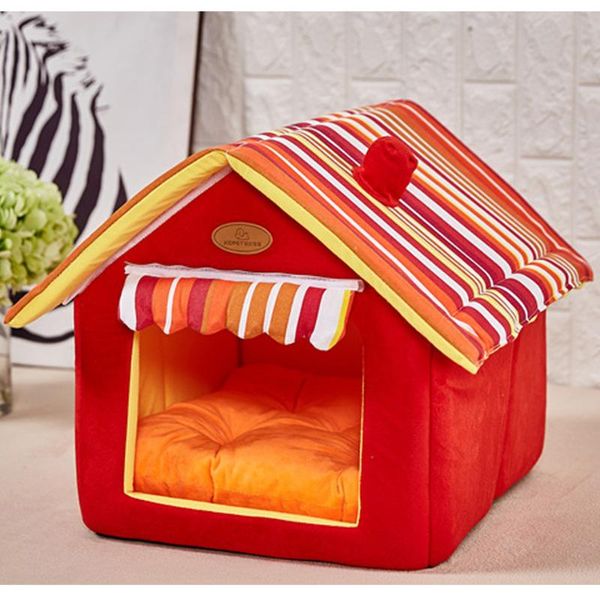 kennels & pens pet cat dog bed house cute soft anti-stress sleep for small cage hut cave warm kennel puppy with cushion
kennels & pens pet cat dog bed house cute soft anti-stress sleep for small cage hut cave warm kennel puppy with cushion