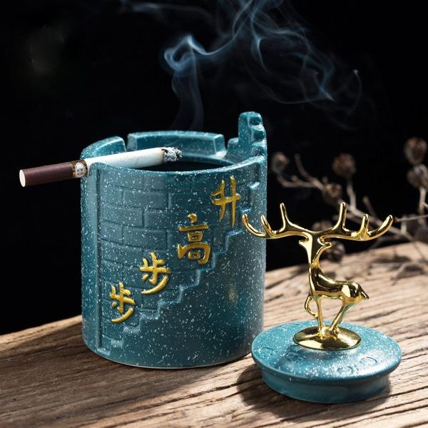 party favor creative resin embossed golden deer ashtray storage box household large-capacity anti-ash car candy jar home decoration
party favor creative resin embossed golden deer ashtray storage box household large-capacity anti-ash car candy jar home decoration