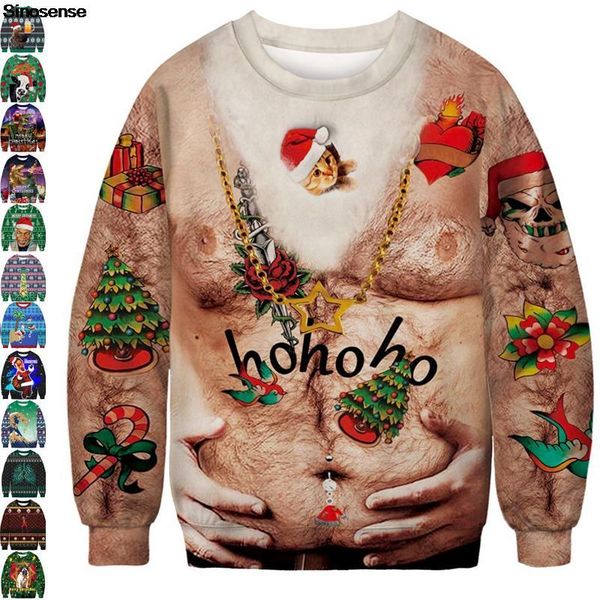 men's sweaters men women ugly christmas hilarious holiday pullovers autumn crewneck xmas sweatshirt couple jumpers, White;black
men's sweaters men women ugly christmas hilarious holiday pullovers autumn crewneck xmas sweatshirt couple jumpers, White;black