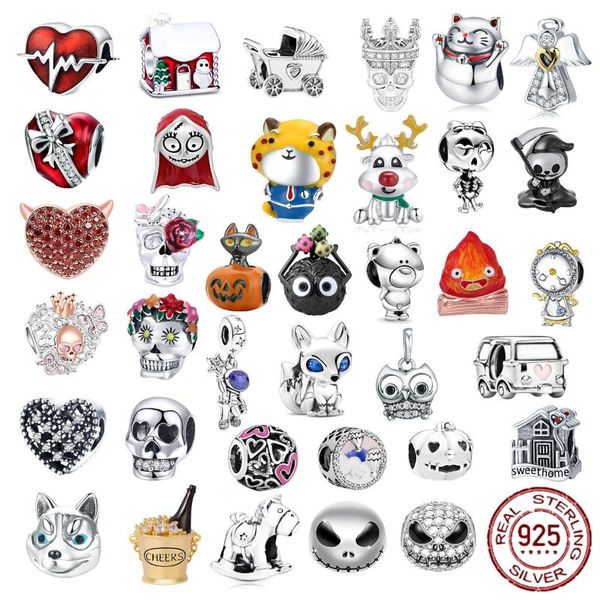 other 925 sterling silver halloween castle pumpkin ghost anchor ship beads fit original charm bracelet women jewelry diy gift
other 925 sterling silver halloween castle pumpkin ghost anchor ship beads fit original charm bracelet women jewelry diy gift