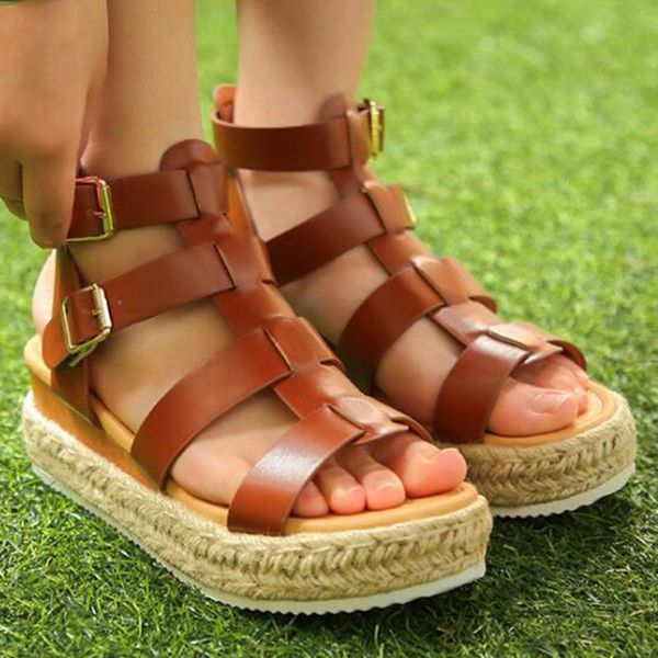 summer women sandals open toe rome shoes gladiator ladies casual buckle female platform sandalia feminina fa341, Black
summer women sandals open toe rome shoes gladiator ladies casual buckle female platform sandalia feminina fa341, Black