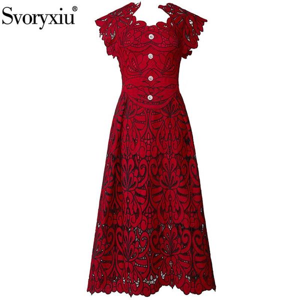 casual dresses svoryxiu runway designer summer red tank dress women's fashion crystal buttons mesh hollow out embroidery vestdios, Black;gray
casual dresses svoryxiu runway designer summer red tank dress women's fashion crystal buttons mesh hollow out embroidery vestdios, Black;gray