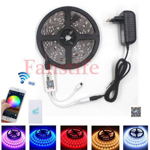 strips 12v 10m 15m 20m rgb 150leds 300leds smart wifi led strip + controller+ 24key remote control+ power adapter
strips 12v 10m 15m 20m rgb 150leds 300leds smart wifi led strip + controller+ 24key remote control+ power adapter