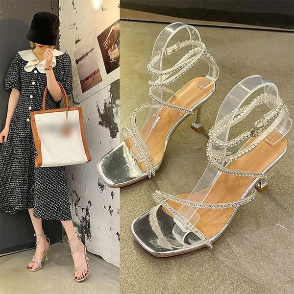 sandals women shoes rhinestone bandage stiletto square toe ladies thin heels slip on casual female summer fashion 2021, Black
sandals women shoes rhinestone bandage stiletto square toe ladies thin heels slip on casual female summer fashion 2021, Black