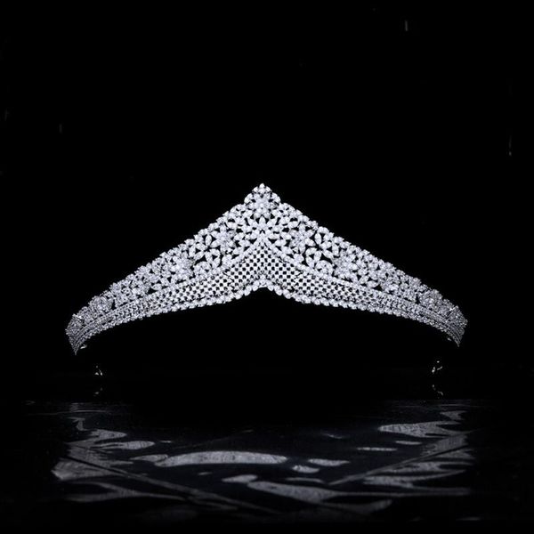 hair clips & barrettes full zircon bride wedding crown forest series flower bridal tiaras women headband accessories jewelry hq0436, Golden;silver 
hair clips & barrettes full zircon bride wedding crown forest series flower bridal tiaras women headband accessories jewelry hq0436, Golden;silver