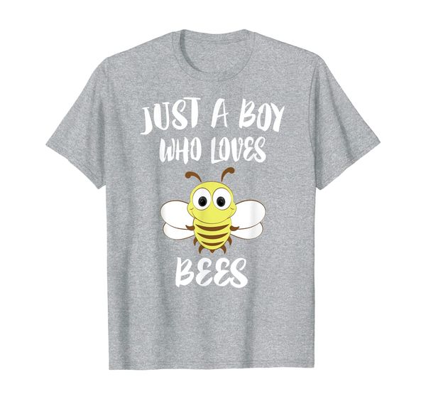 just a boy who loves bees animal gift t-shirt, White;black
just a boy who loves bees animal gift t-shirt, White;black