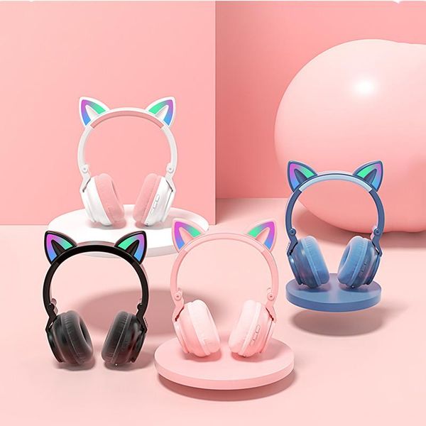 arrival led cat ear noise cancelling headphones bluetooth 5.0 young people kids headset support tf card 3.5mm plug with mic & earphones
arrival led cat ear noise cancelling headphones bluetooth 5.0 young people kids headset support tf card 3.5mm plug with mic & earphones
