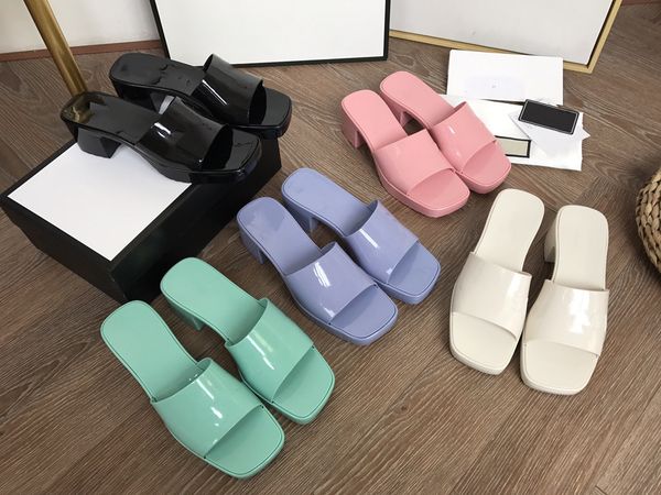 new high-heeled slippers female high-heeled square-toe thick-heeled sandals jelly jieyang overseas wear g, Black
new high-heeled slippers female high-heeled square-toe thick-heeled sandals jelly jieyang overseas wear g, Black