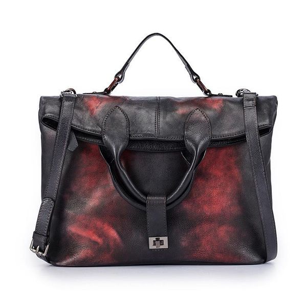 briefcases retro genuine leather office maletas business briefcase 15.6\ 71zc 
briefcases retro genuine leather office maletas business briefcase 15.6\ 71zc