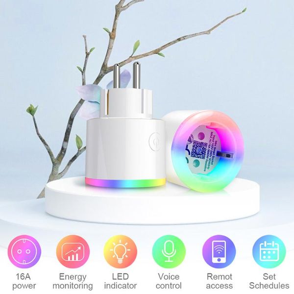 night lights tuya wifi led light with eu socket smart life voice control timer rgb lamp wireless remote work alexa google home
night lights tuya wifi led light with eu socket smart life voice control timer rgb lamp wireless remote work alexa google home