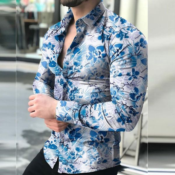men's casual shirts fashion mens printed shirt slim fit formal long sleeve button down national style lapel business men, White;black
men's casual shirts fashion mens printed shirt slim fit formal long sleeve button down national style lapel business men, White;black