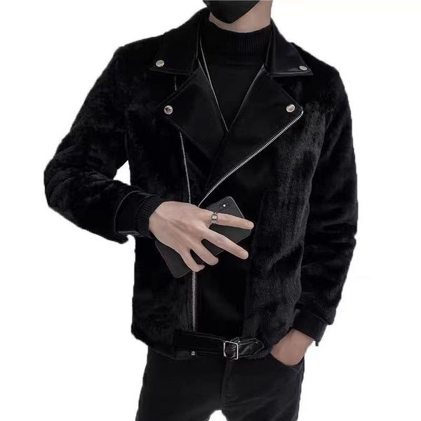 men's down & parkas men 's cotton clothes winter korean style youth stitching thickening warm social guy jacket, Black
men's down & parkas men 's cotton clothes winter korean style youth stitching thickening warm social guy jacket, Black